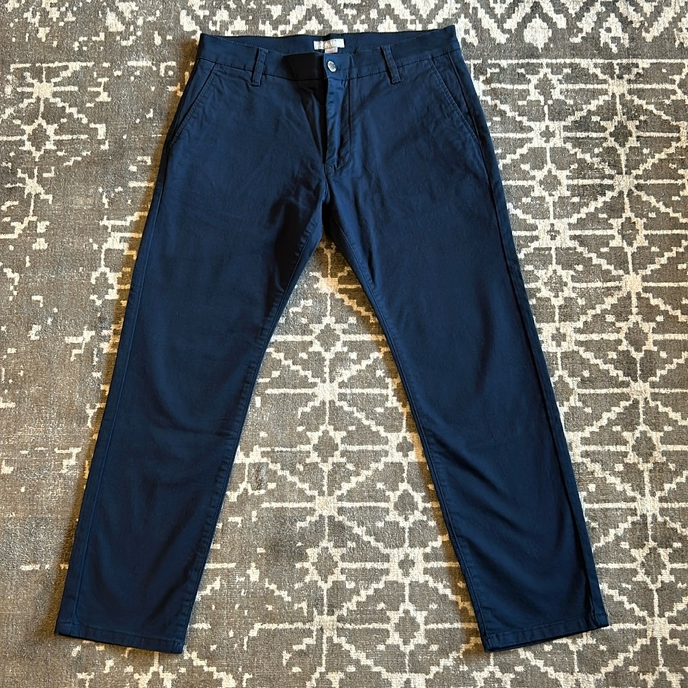 Ash & Erie Stretch Chino.  Navy Blue. 31 x 26